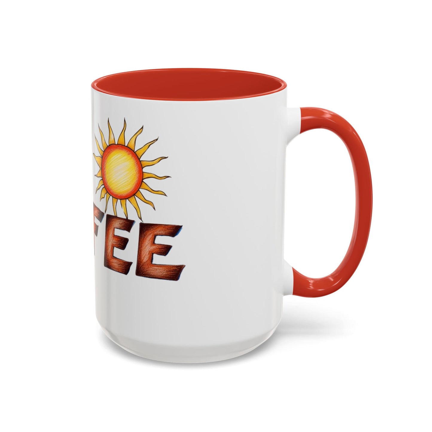 Sunny Coffee Accent Mug - 11oz & 15oz - Perfect Gift for Coffee Lovers