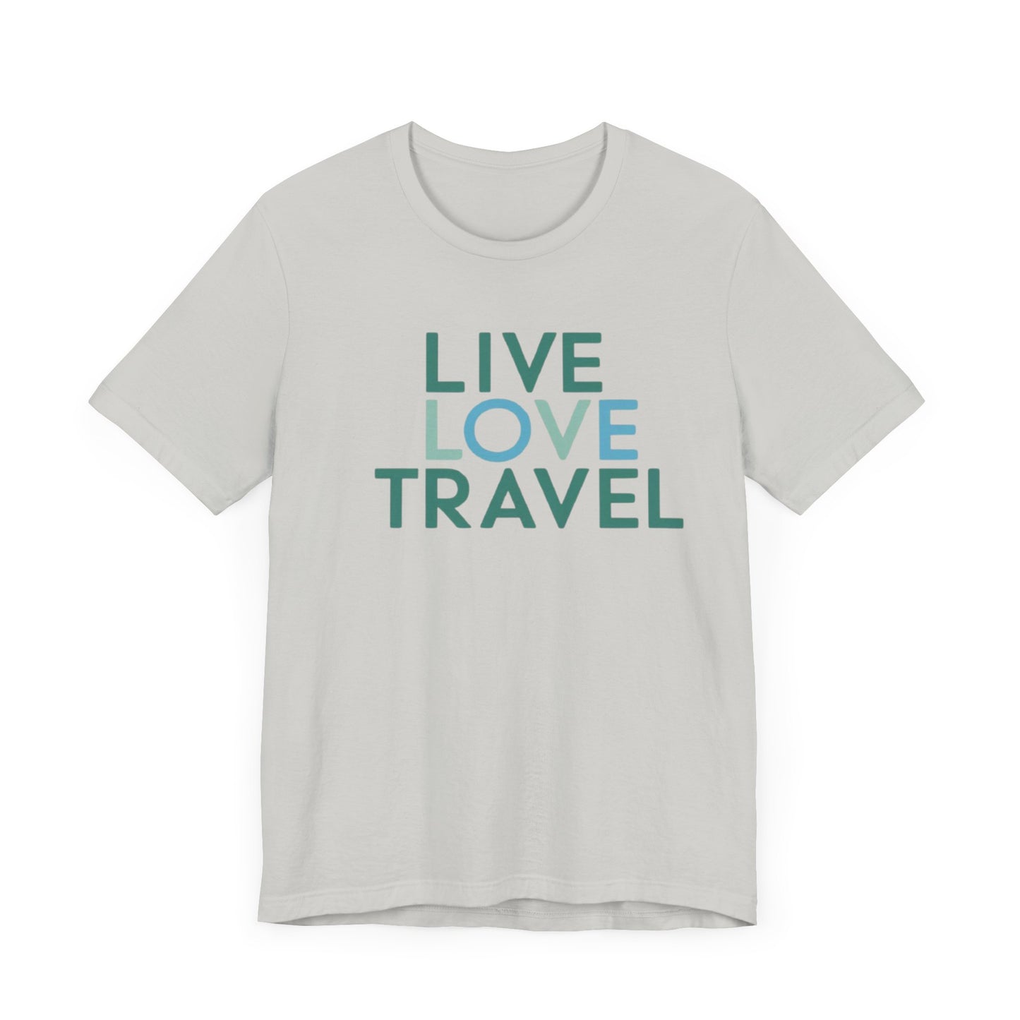 Live Love Travel Unisex Jersey Tee | Perfect for Adventure Lovers