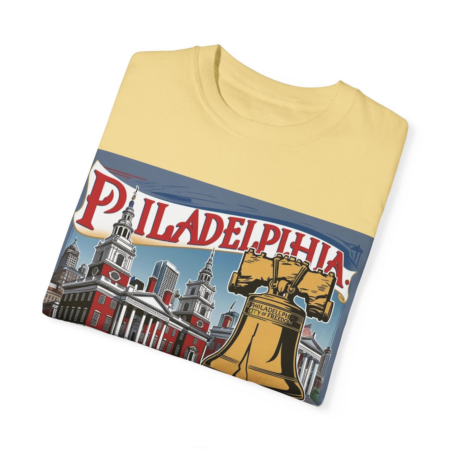 Philadelphia City of Freedom Unisex Garment-Dyed T-Shirt
