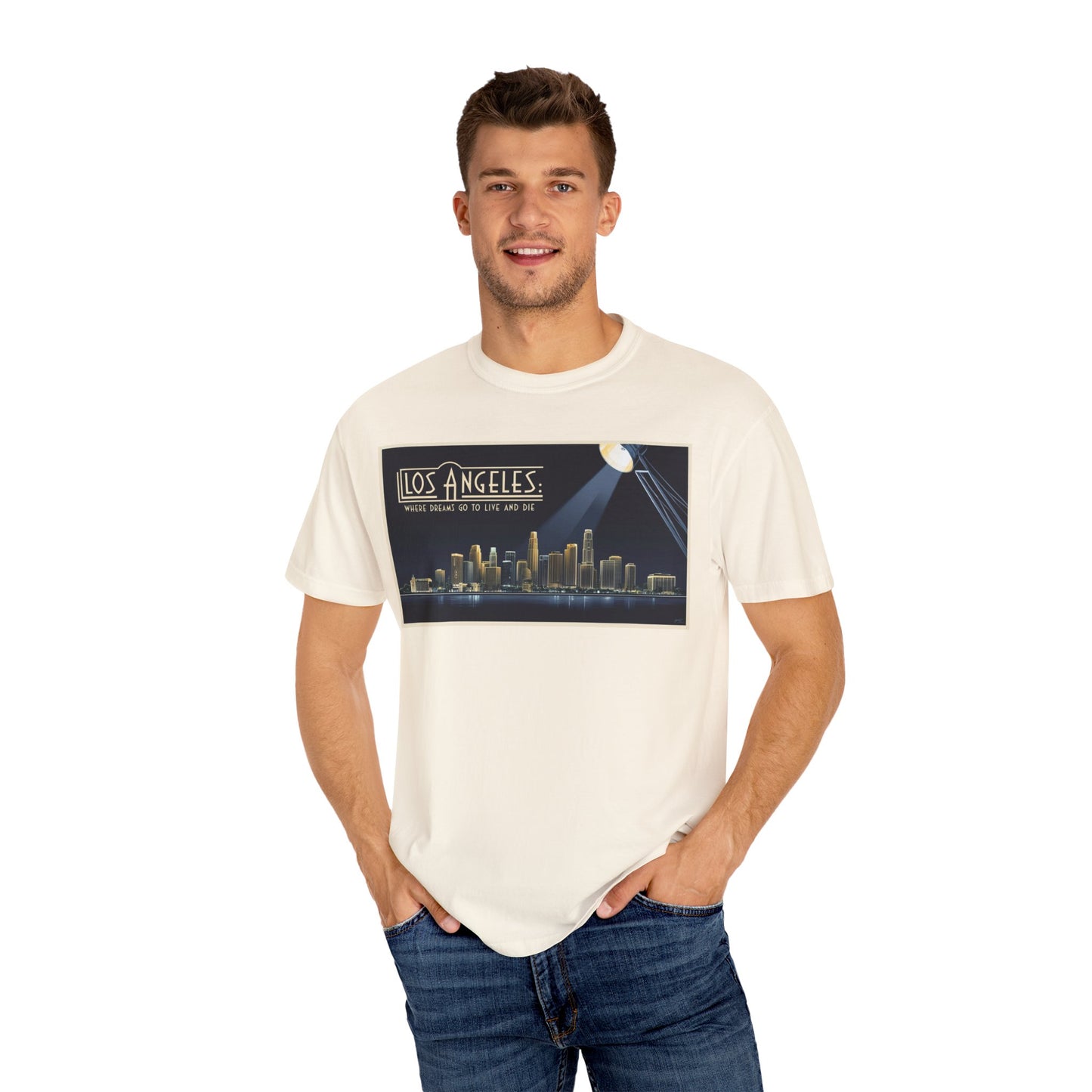 Los Angeles Dream Unisex Garment-Dyed T-Shirt