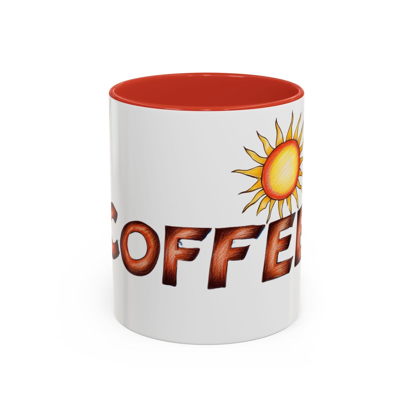 Sunny Coffee Accent Mug - 11oz & 15oz - Perfect Gift for Coffee Lovers