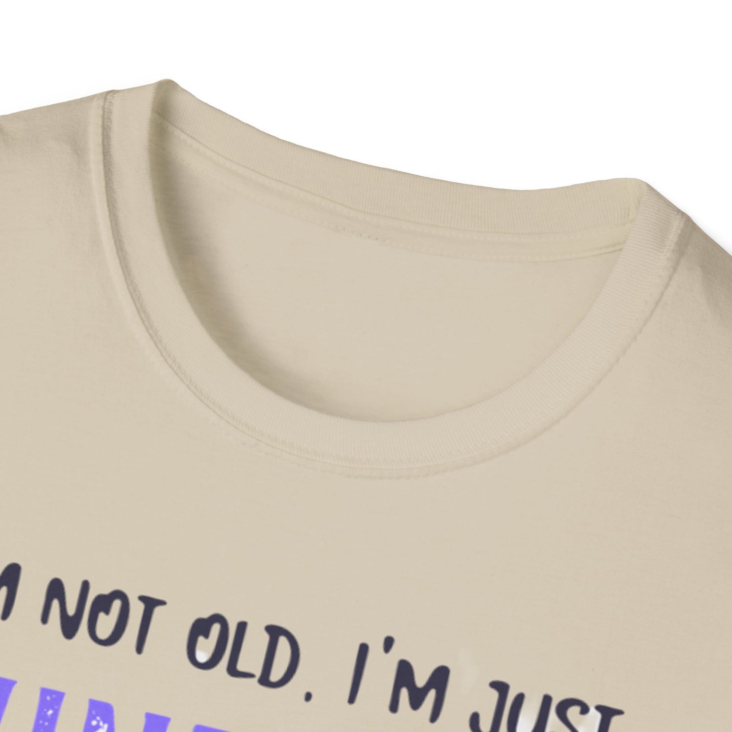 "I'm Not Old, I'm Just Vintage!" Vintage Humorous Unisex Softstyle T-Shirt -