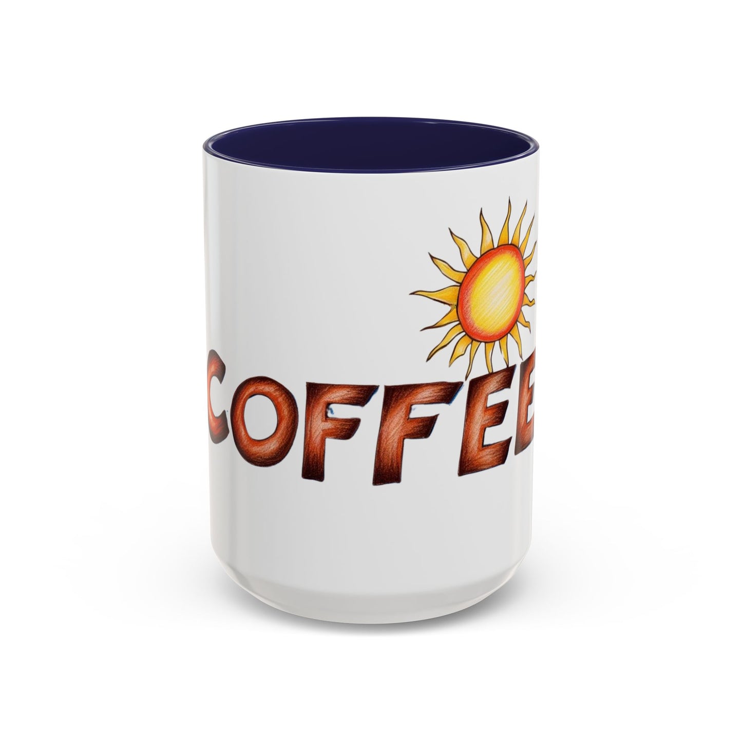 Sunny Coffee Accent Mug - 11oz & 15oz - Perfect Gift for Coffee Lovers