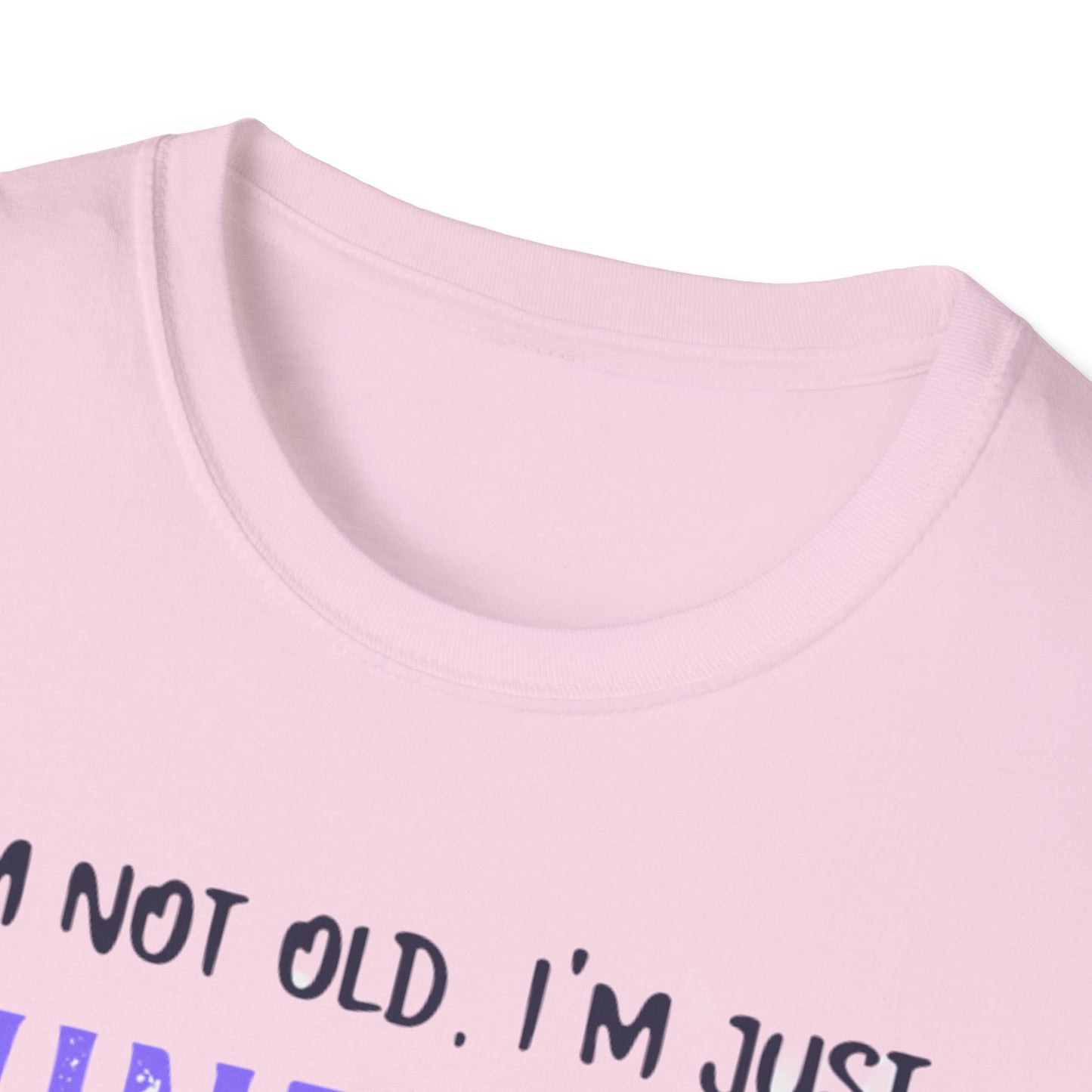 "I'm Not Old, I'm Just Vintage!" Vintage Humorous Unisex Softstyle T-Shirt -