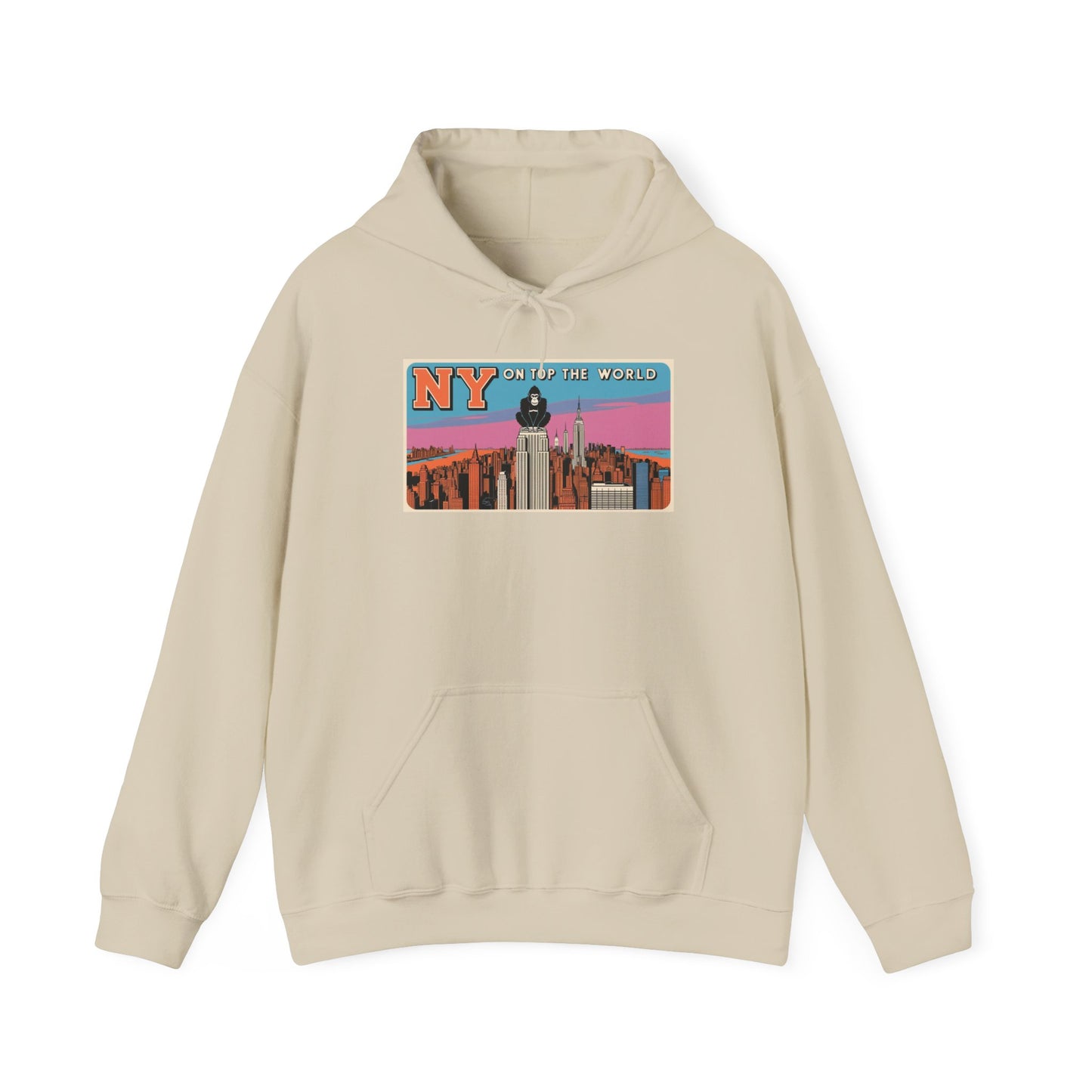 NY Skyline Unisex Heavy Blend™ Hoodie - Urban Style Sweatshirt