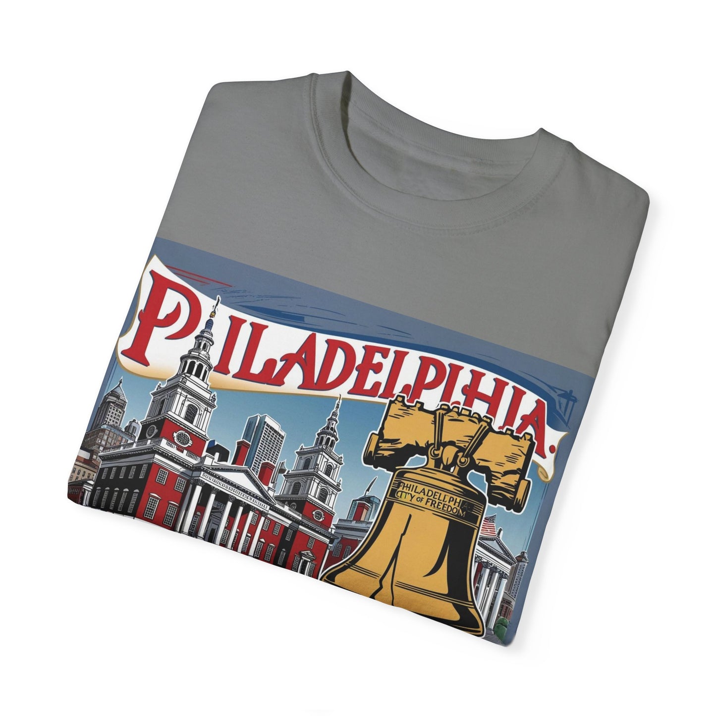 Philadelphia City of Freedom Unisex Garment-Dyed T-Shirt