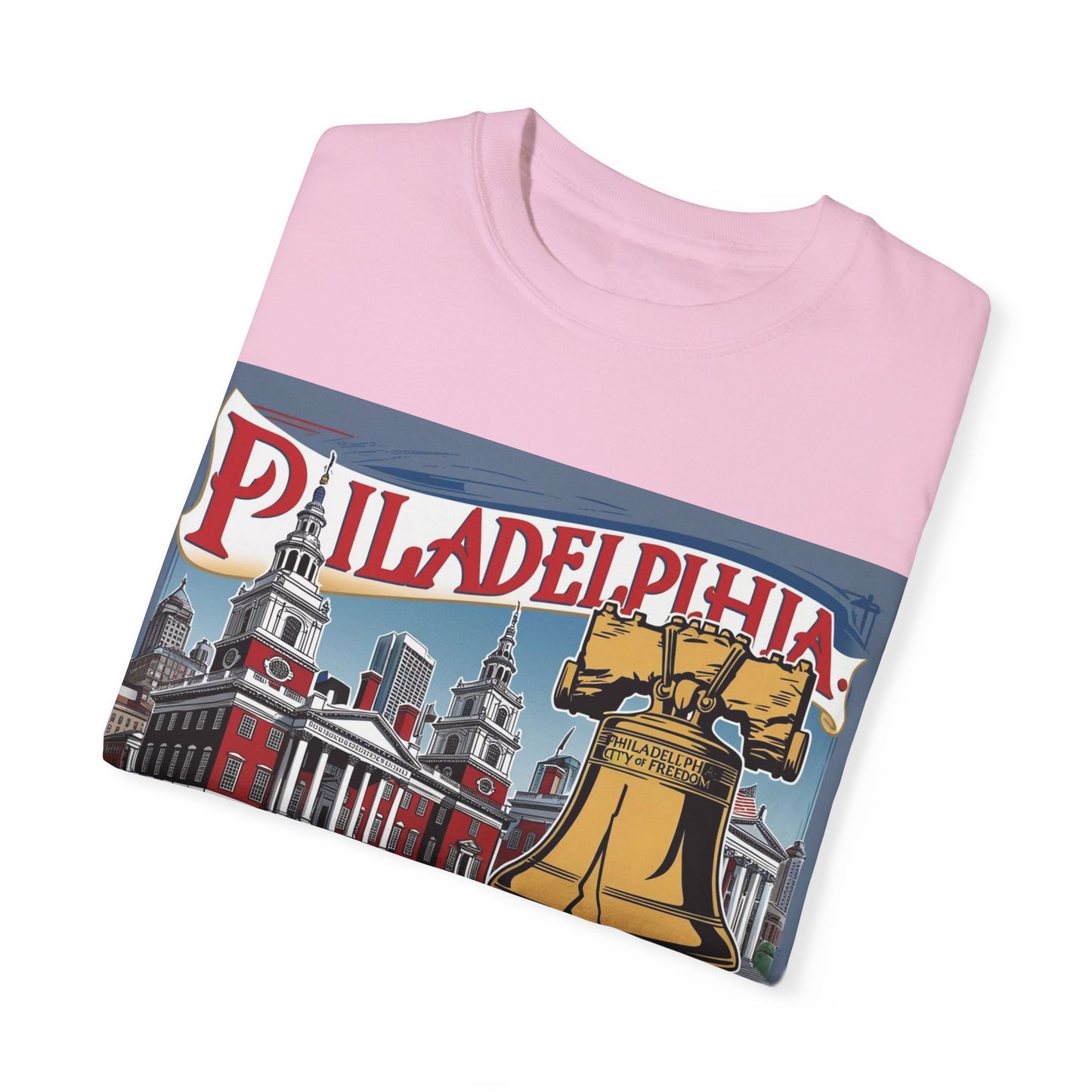 Philadelphia City of Freedom Unisex Garment-Dyed T-Shirt