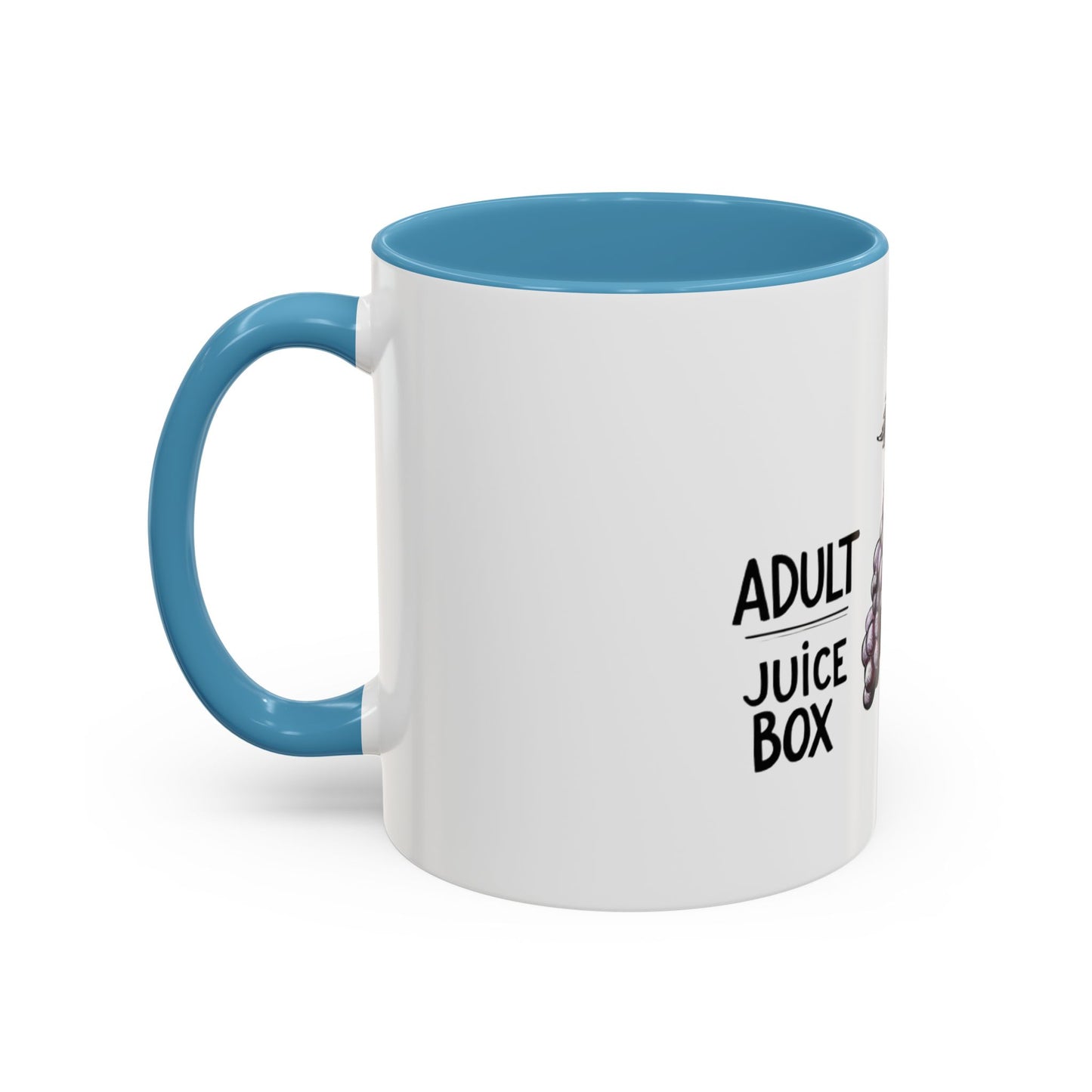 Adult Juice Box Grapes Coffee Mug - Fun & Quirky 11oz/15oz Drinkware