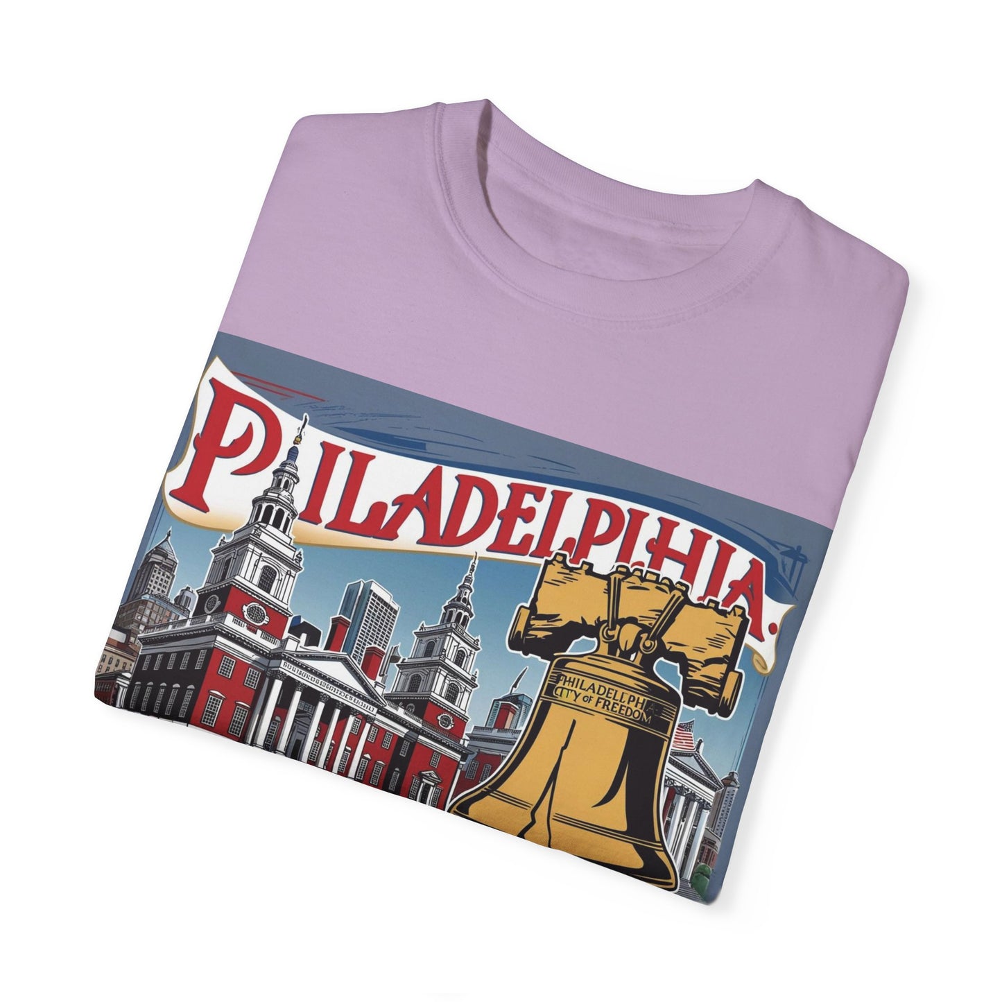 Philadelphia City of Freedom Unisex Garment-Dyed T-Shirt