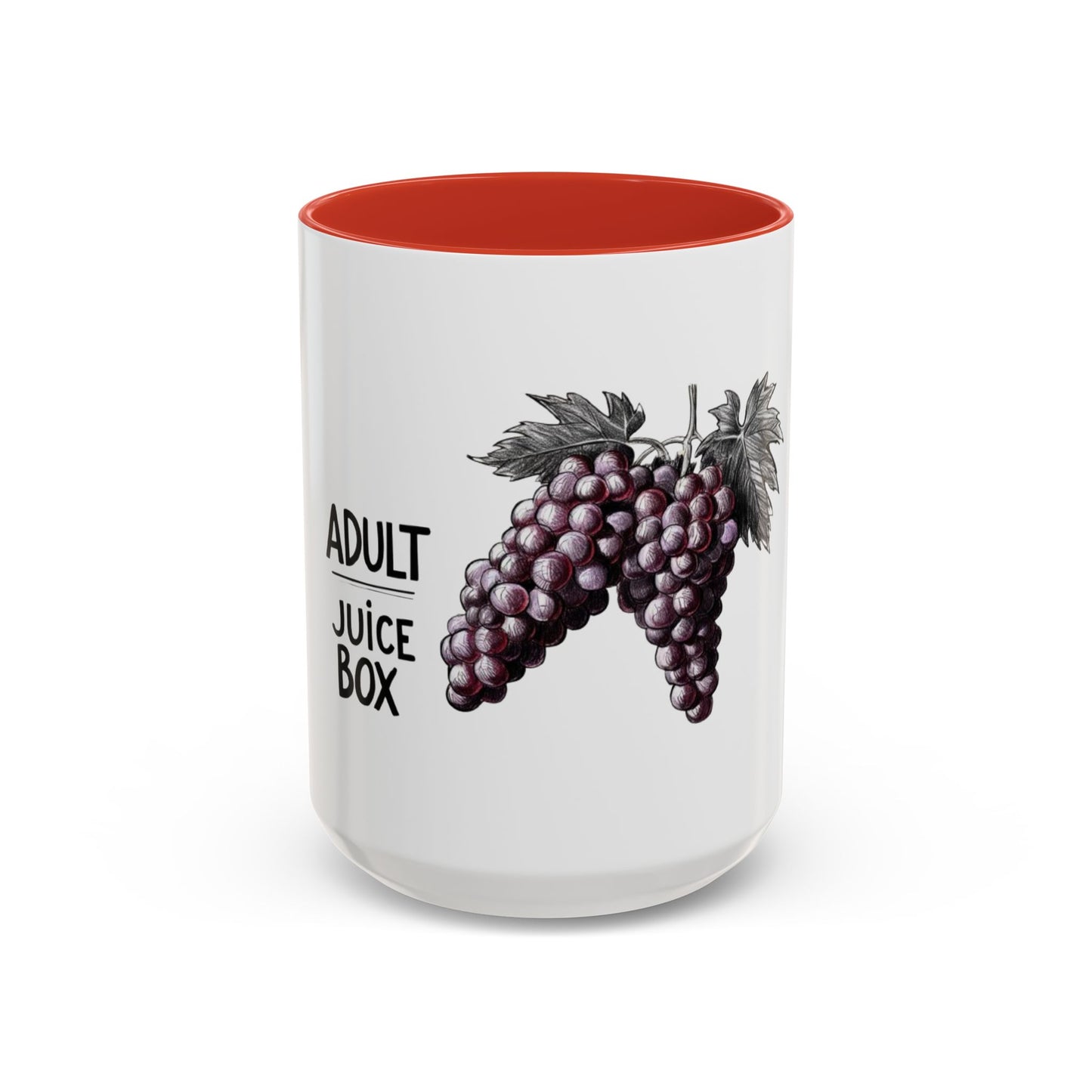 Adult Juice Box Grapes Coffee Mug - Fun & Quirky 11oz/15oz Drinkware