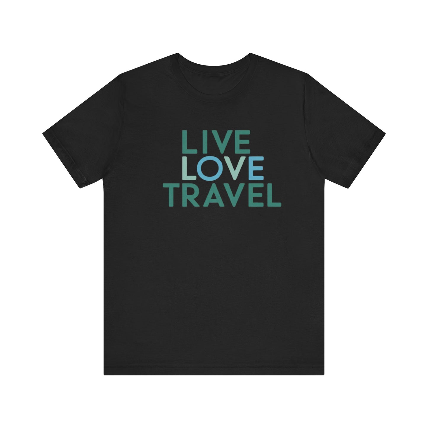 Live Love Travel Unisex Jersey Tee | Perfect for Adventure Lovers