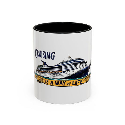 Cruising Lifestyle Accent Coffee Mug - Enjoy Your Journey with Style