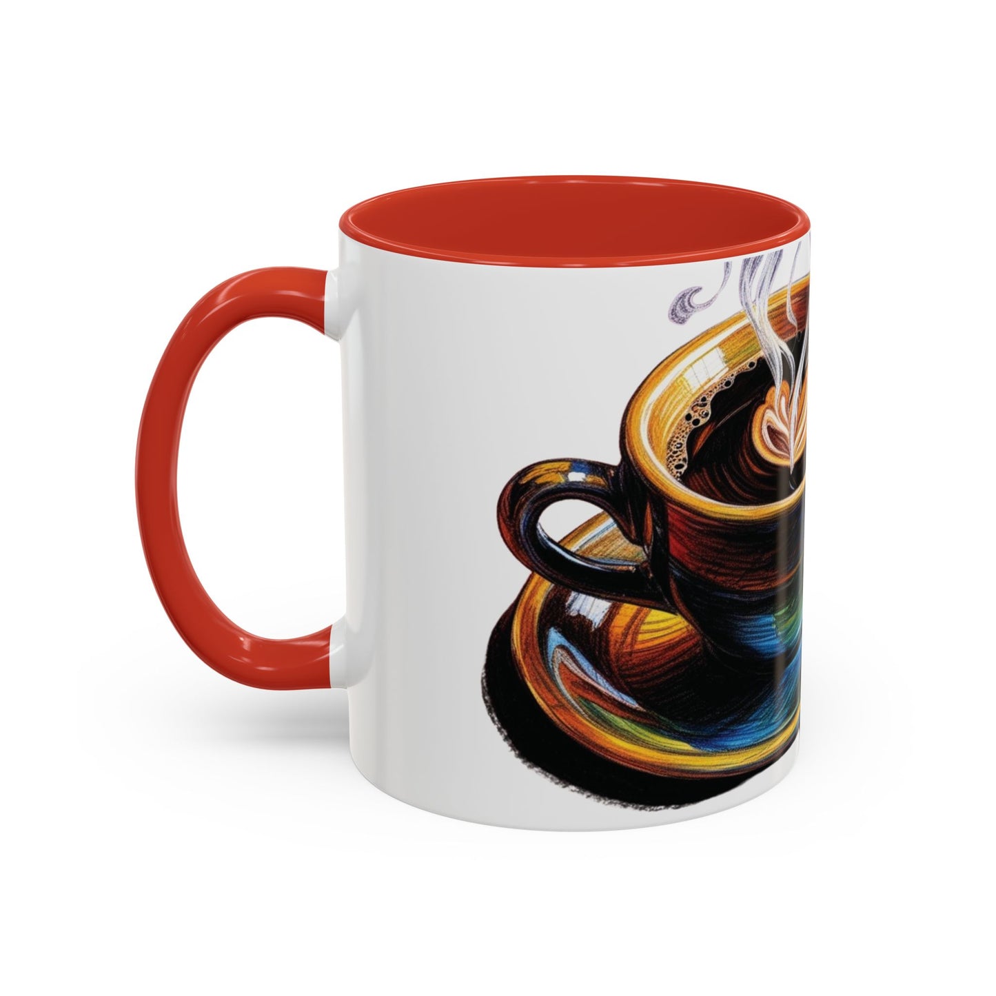 First Coffee, Then Everything Else Accent Mug – Stylish 11/15oz Coffee Cup for Coffee Lovers