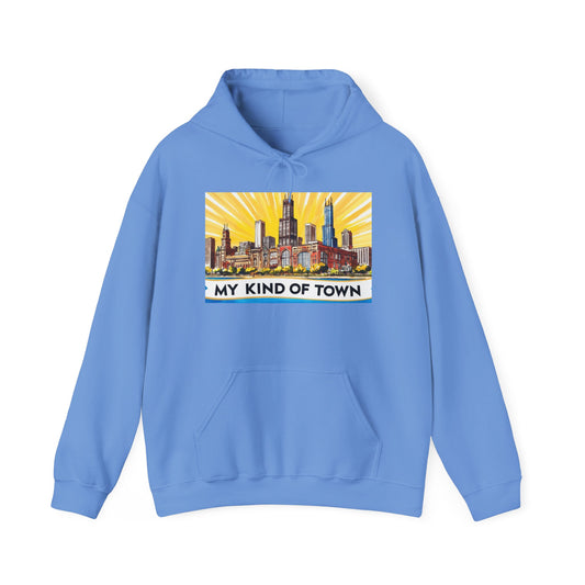 My Kind of Town Hoodie – Unisex Heavy Blend Sweater for Urban Explorers