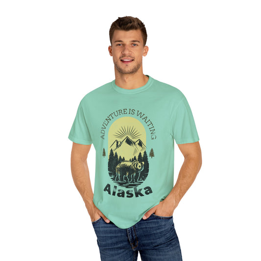 Adventure Awaits Alaska T-Shirt for Nature Lovers