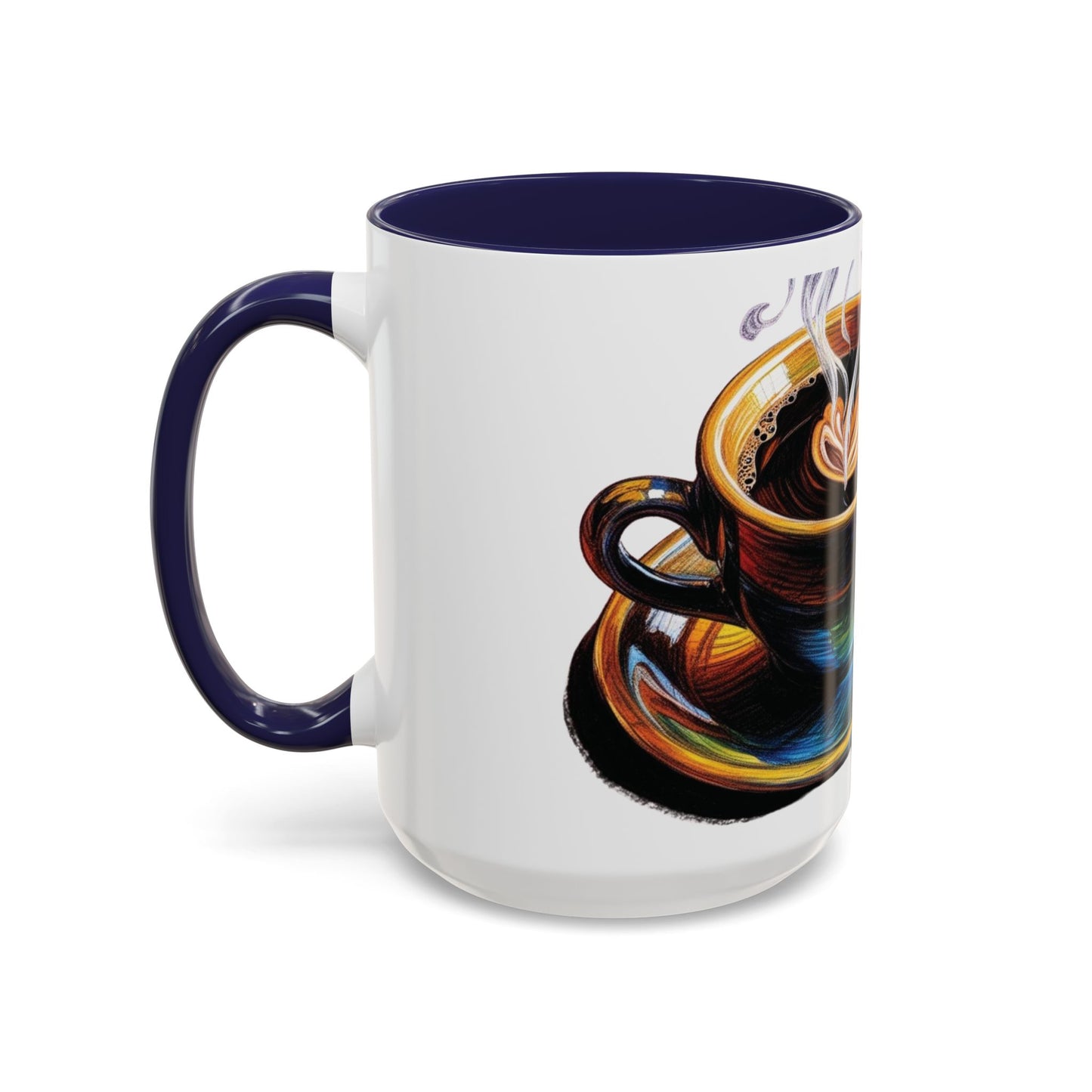 First Coffee, Then Everything Else Accent Mug – Stylish 11/15oz Coffee Cup for Coffee Lovers