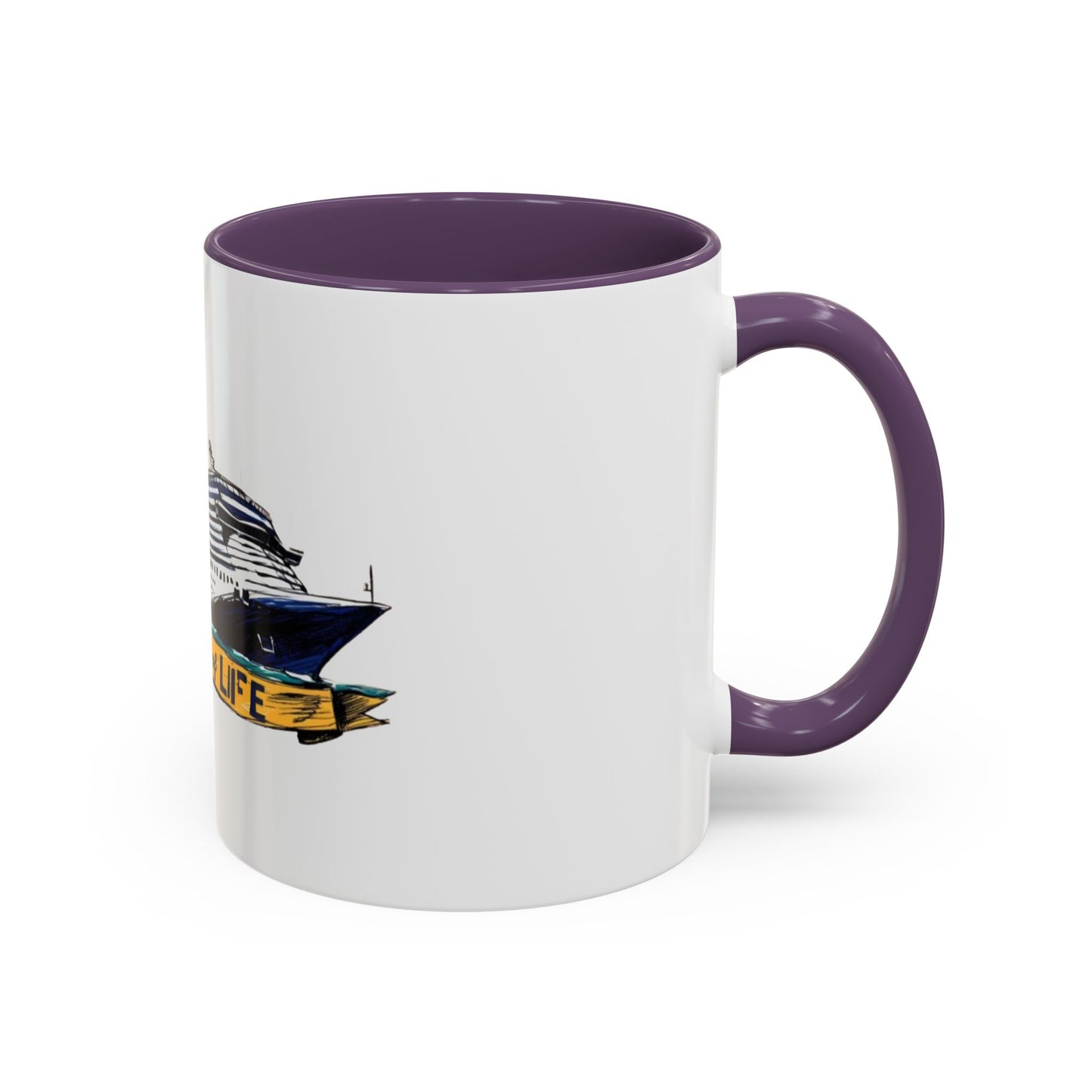 Cruising Lifestyle Accent Coffee Mug - Enjoy Your Journey with Style