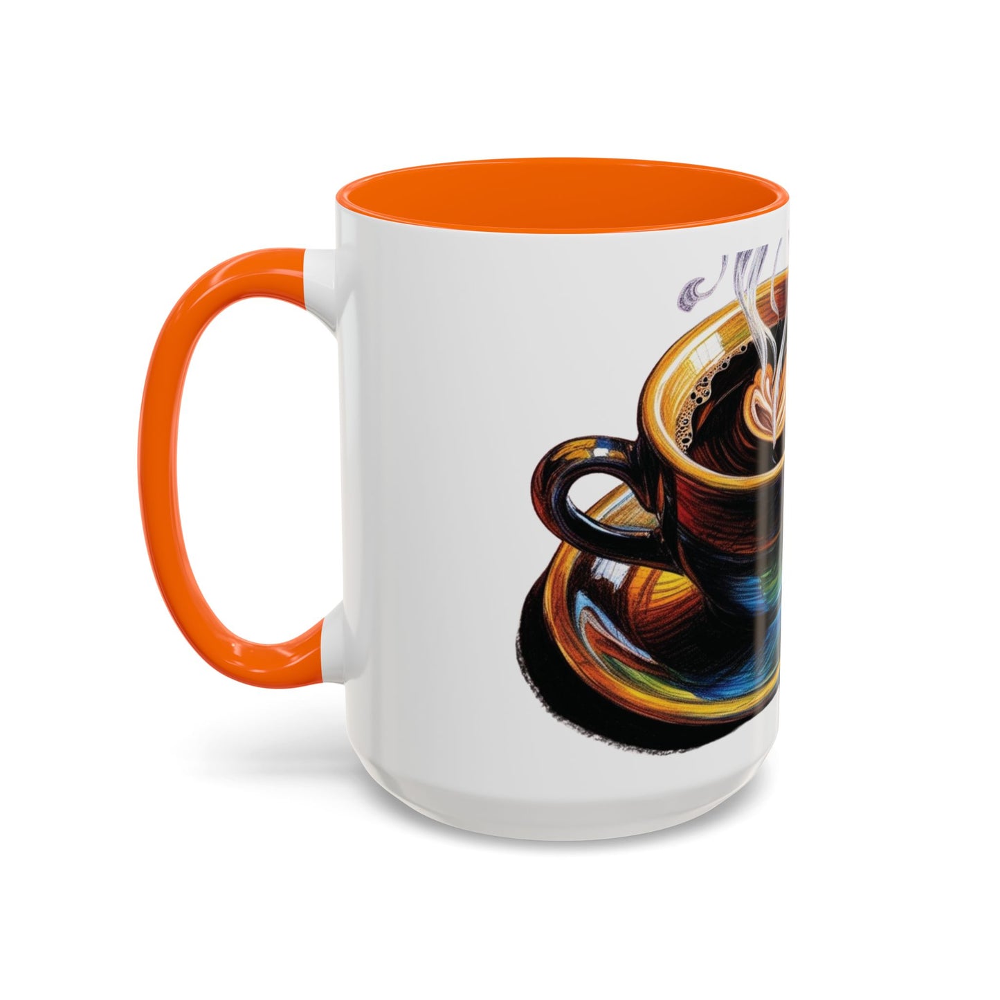 First Coffee, Then Everything Else Accent Mug – Stylish 11/15oz Coffee Cup for Coffee Lovers