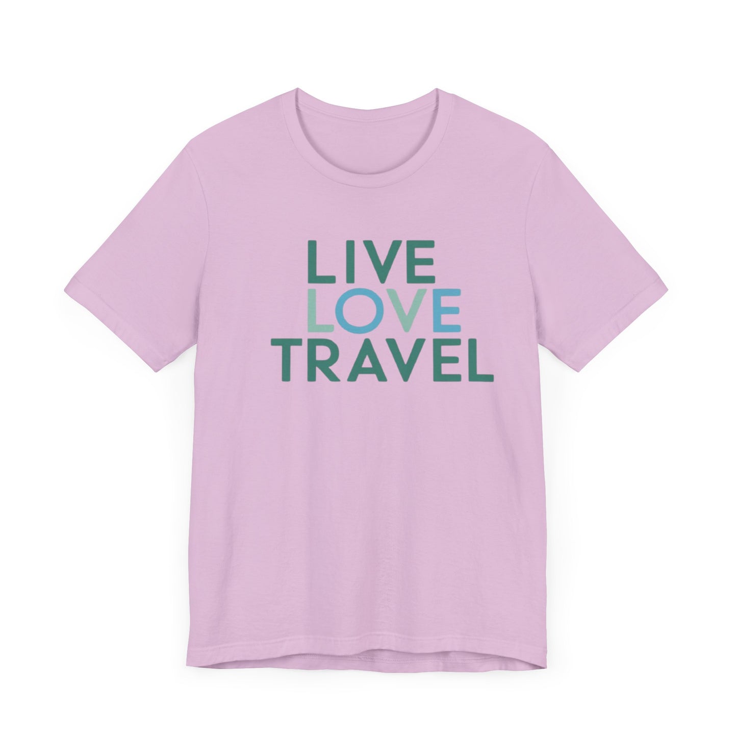 Live Love Travel Unisex Jersey Tee | Perfect for Adventure Lovers
