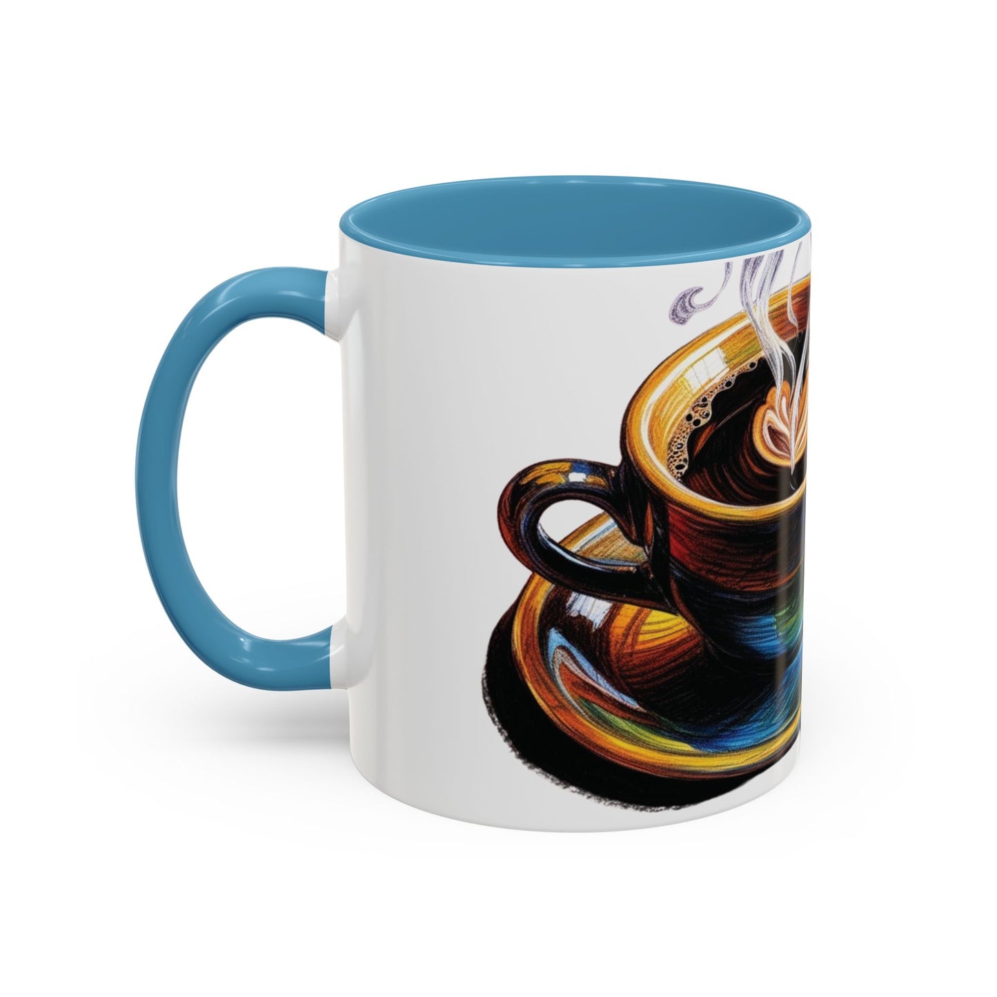 First Coffee, Then Everything Else Accent Mug – Stylish 11/15oz Coffee Cup for Coffee Lovers