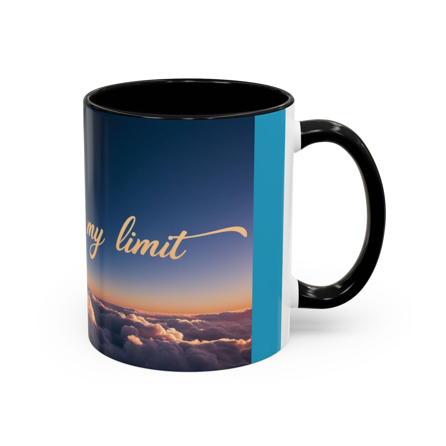 "The Sky is My Limit" Inspirational Accent Coffee Mug |  | 11 & 15oz