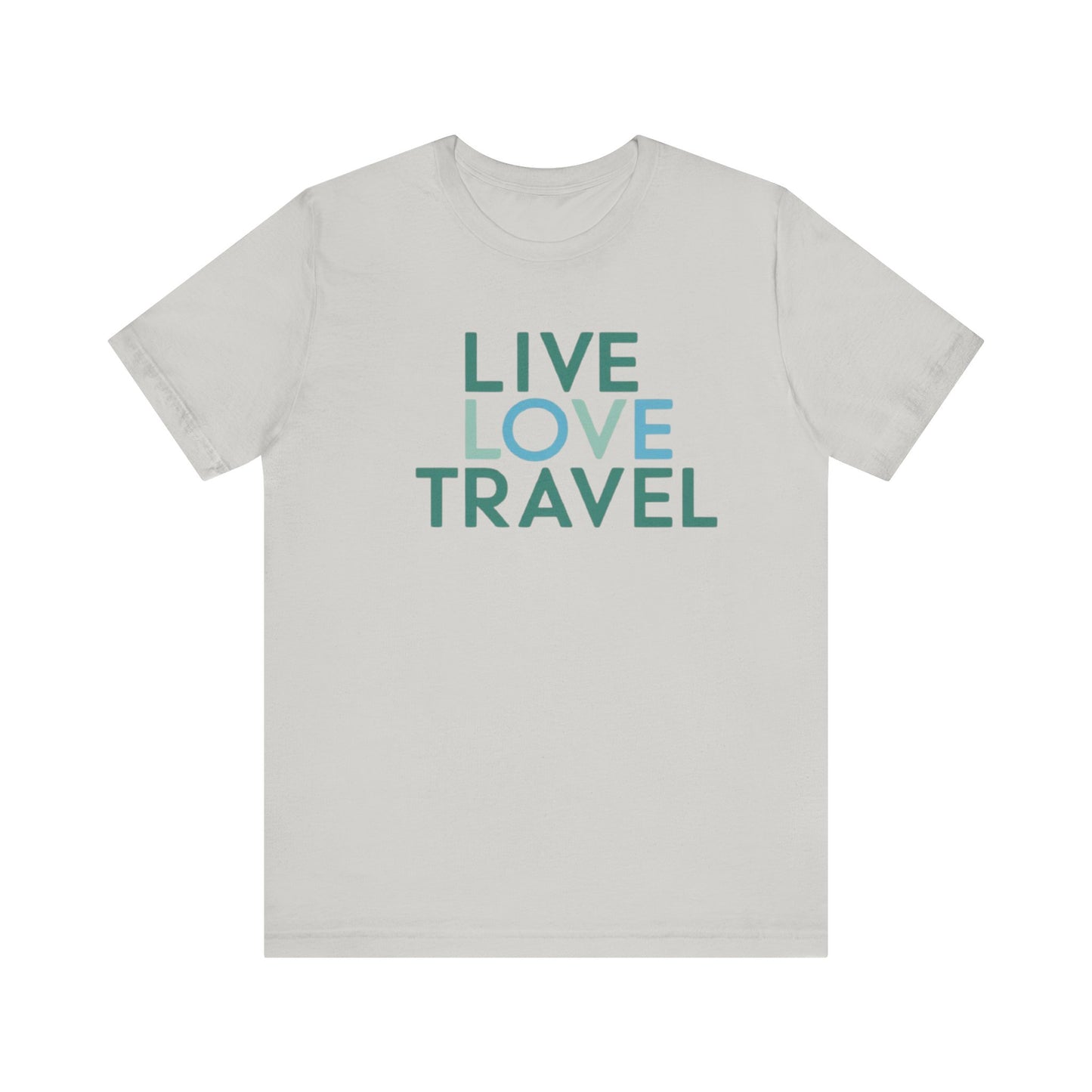 Live Love Travel Unisex Jersey Tee | Perfect for Adventure Lovers