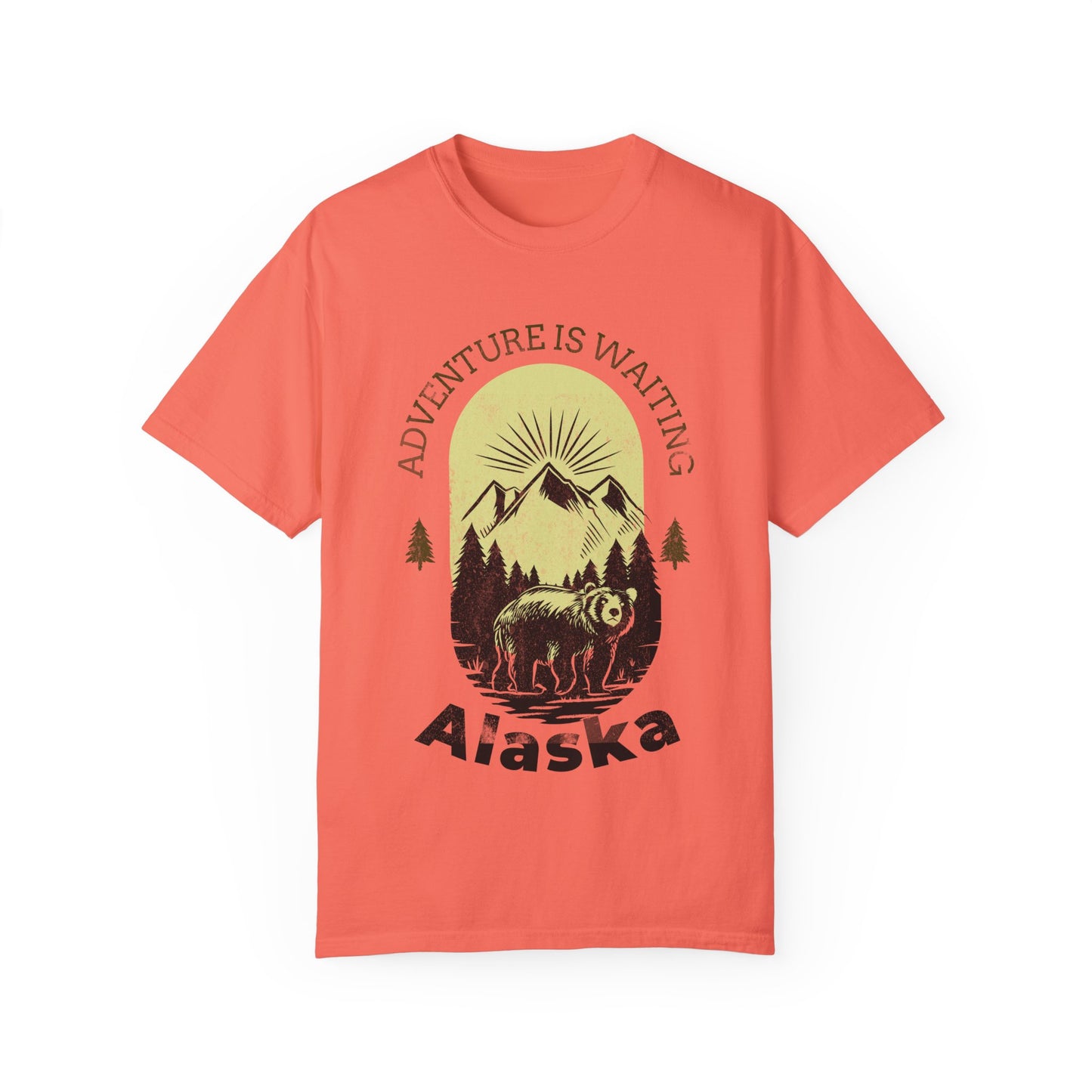Adventure Awaits Alaska T-Shirt for Nature Lovers