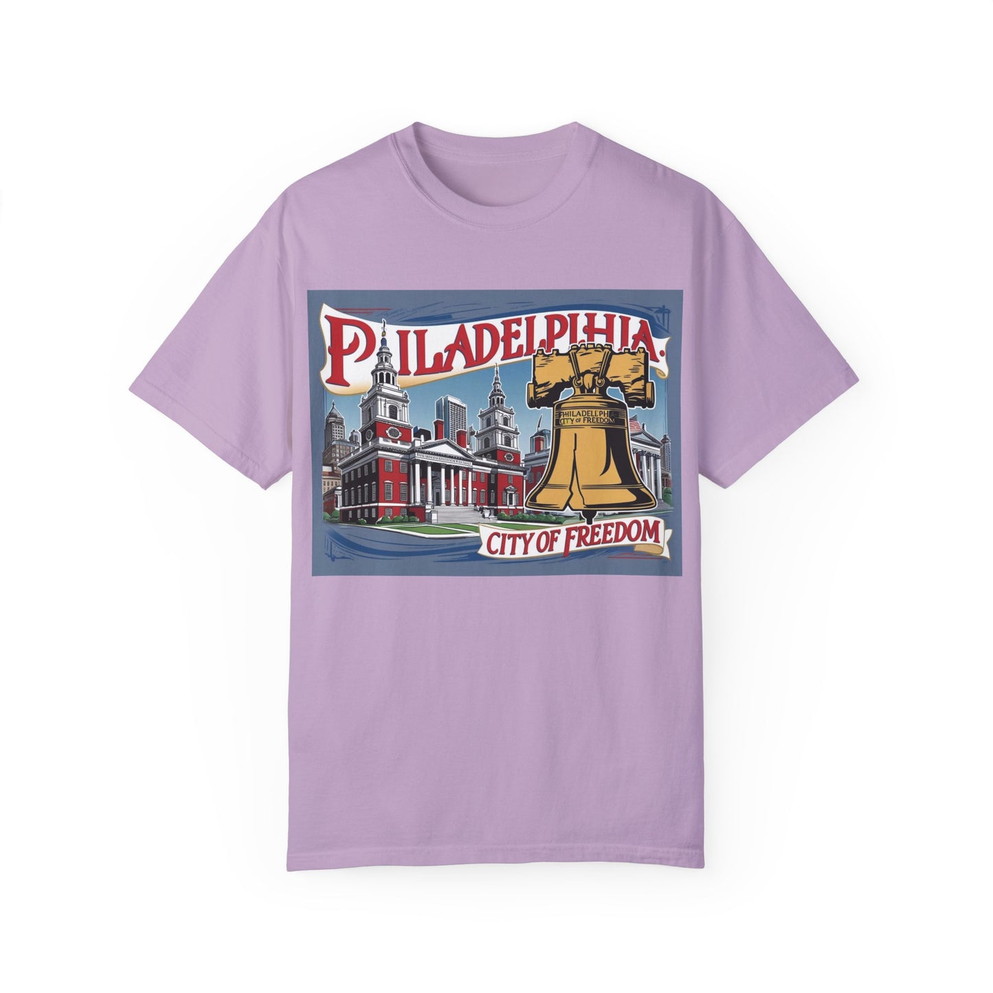 Philadelphia City of Freedom Unisex Garment-Dyed T-Shirt