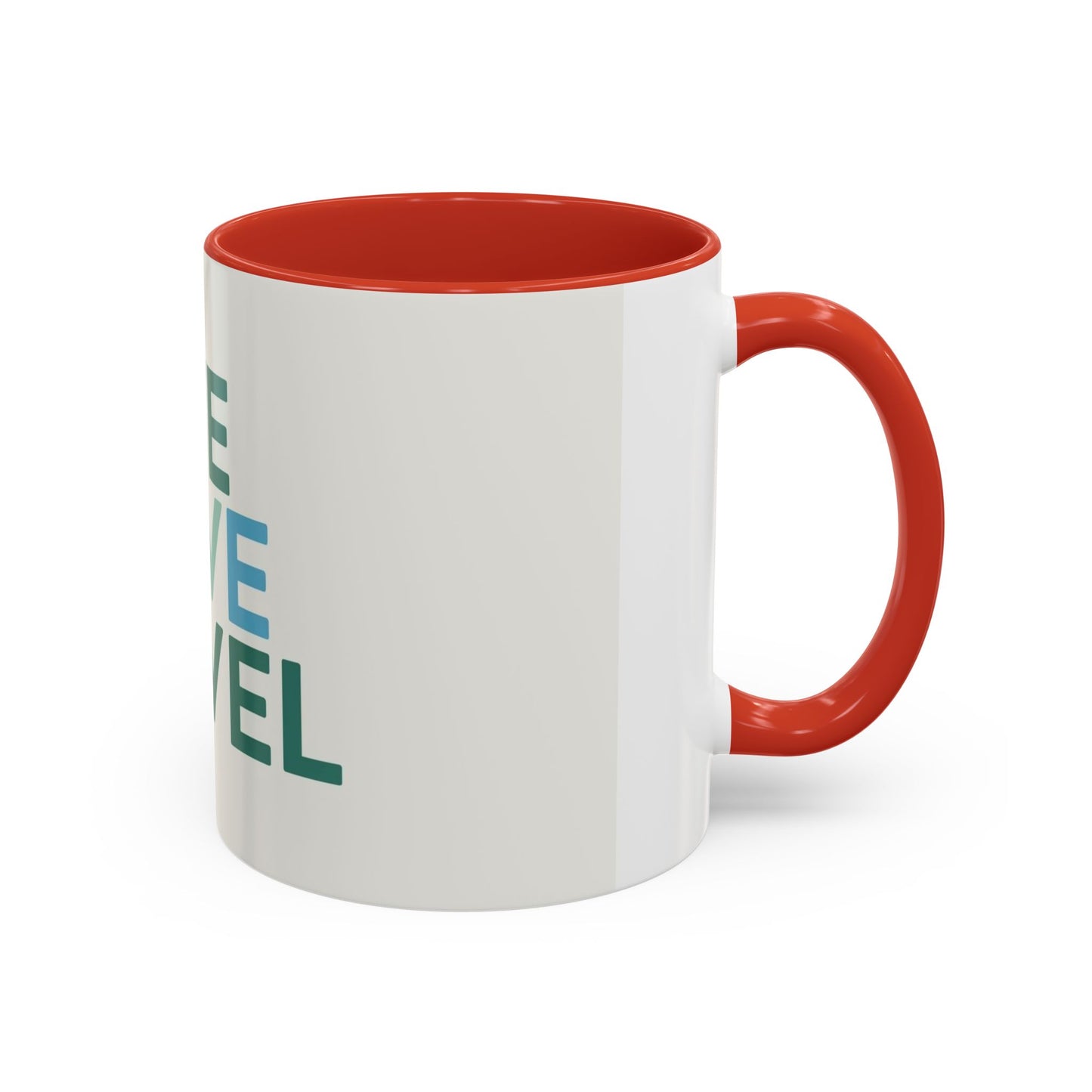 Inspirational Travel Coffee Mug - Live Love Travel Design