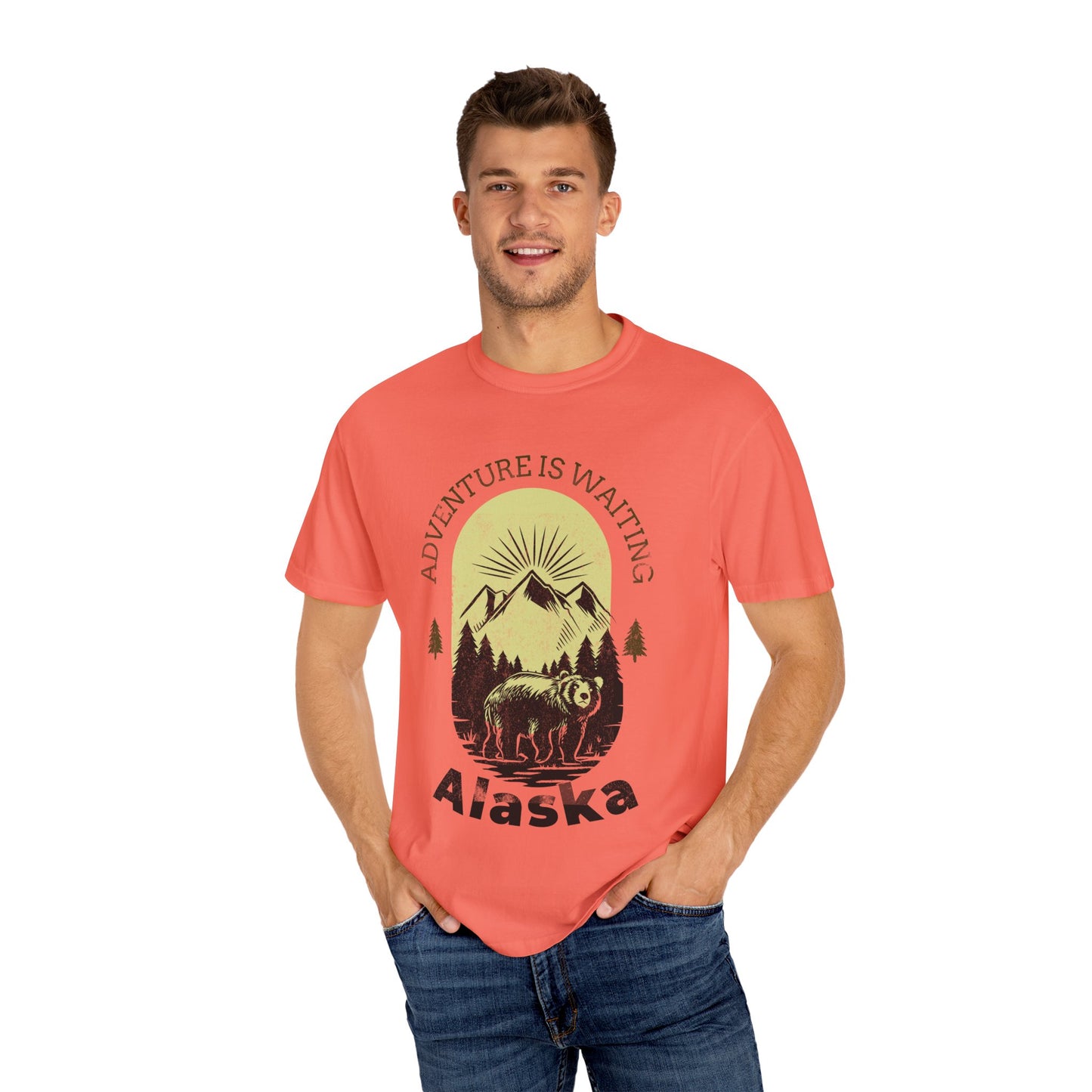 Adventure Awaits Alaska T-Shirt for Nature Lovers