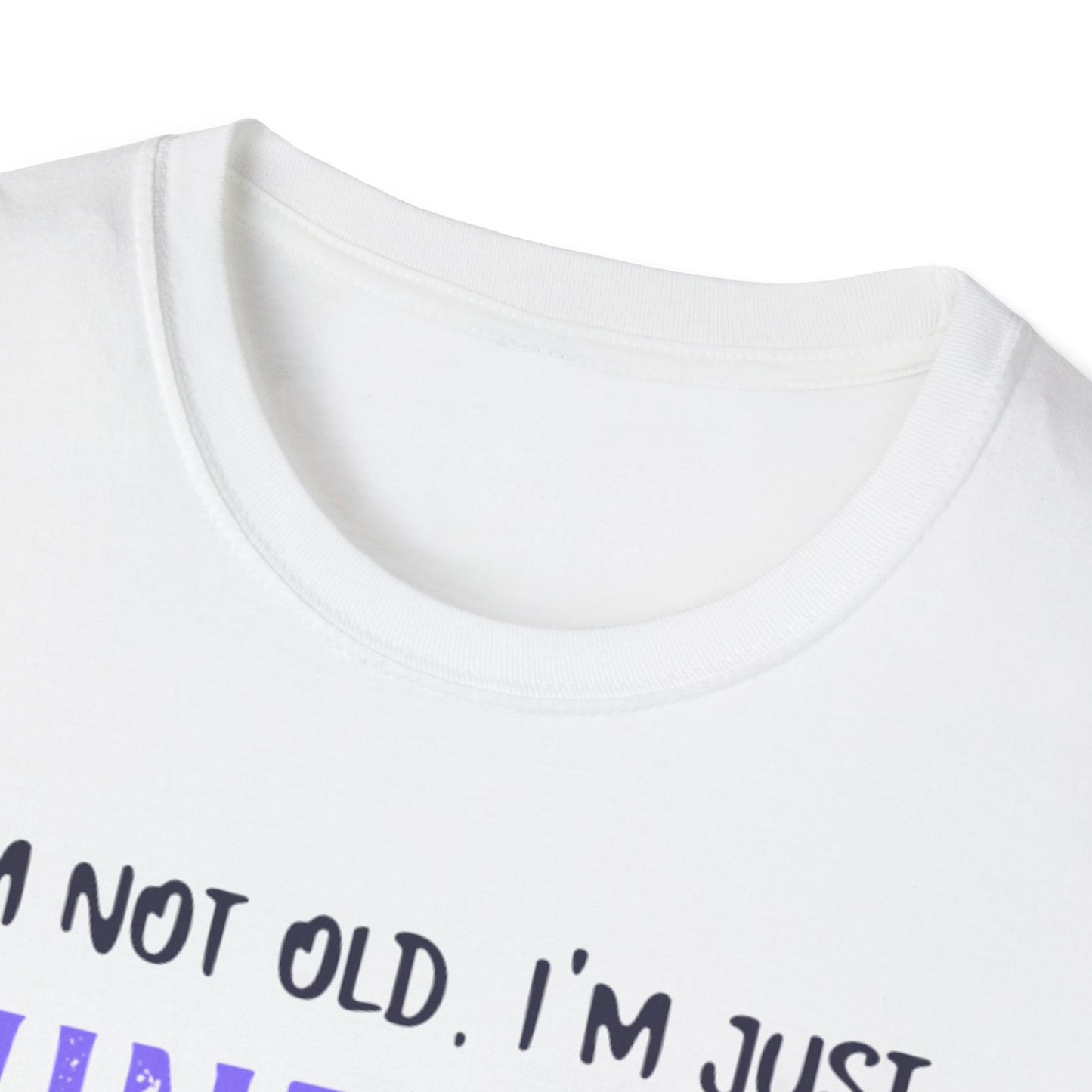 "I'm Not Old, I'm Just Vintage!" Vintage Humorous Unisex Softstyle T-Shirt -