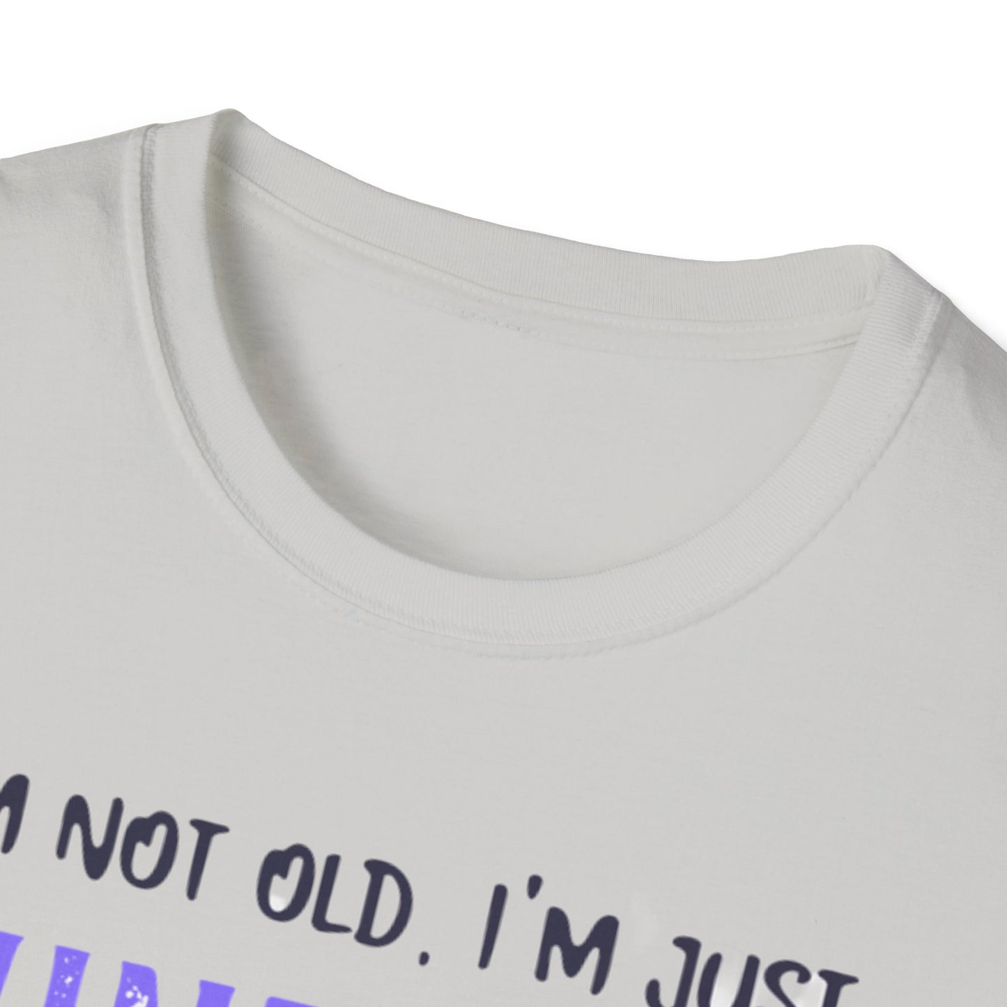 "I'm Not Old, I'm Just Vintage!" Vintage Humorous Unisex Softstyle T-Shirt -