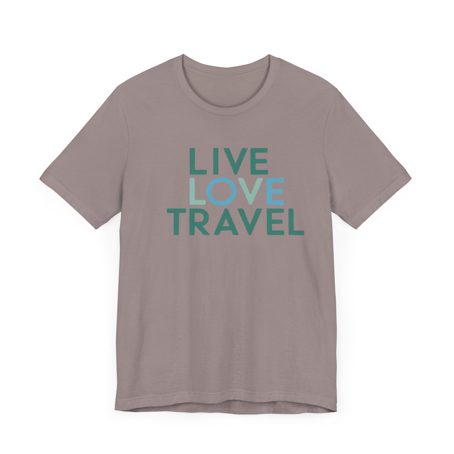Live Love Travel Unisex Jersey Tee | Perfect for Adventure Lovers