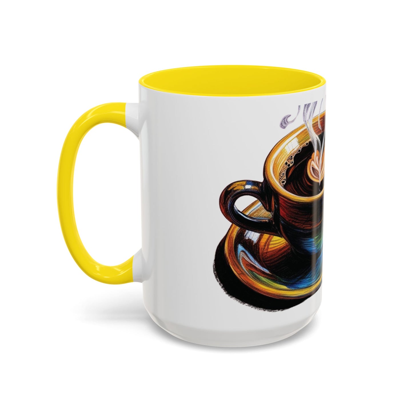 First Coffee, Then Everything Else Accent Mug – Stylish 11/15oz Coffee Cup for Coffee Lovers