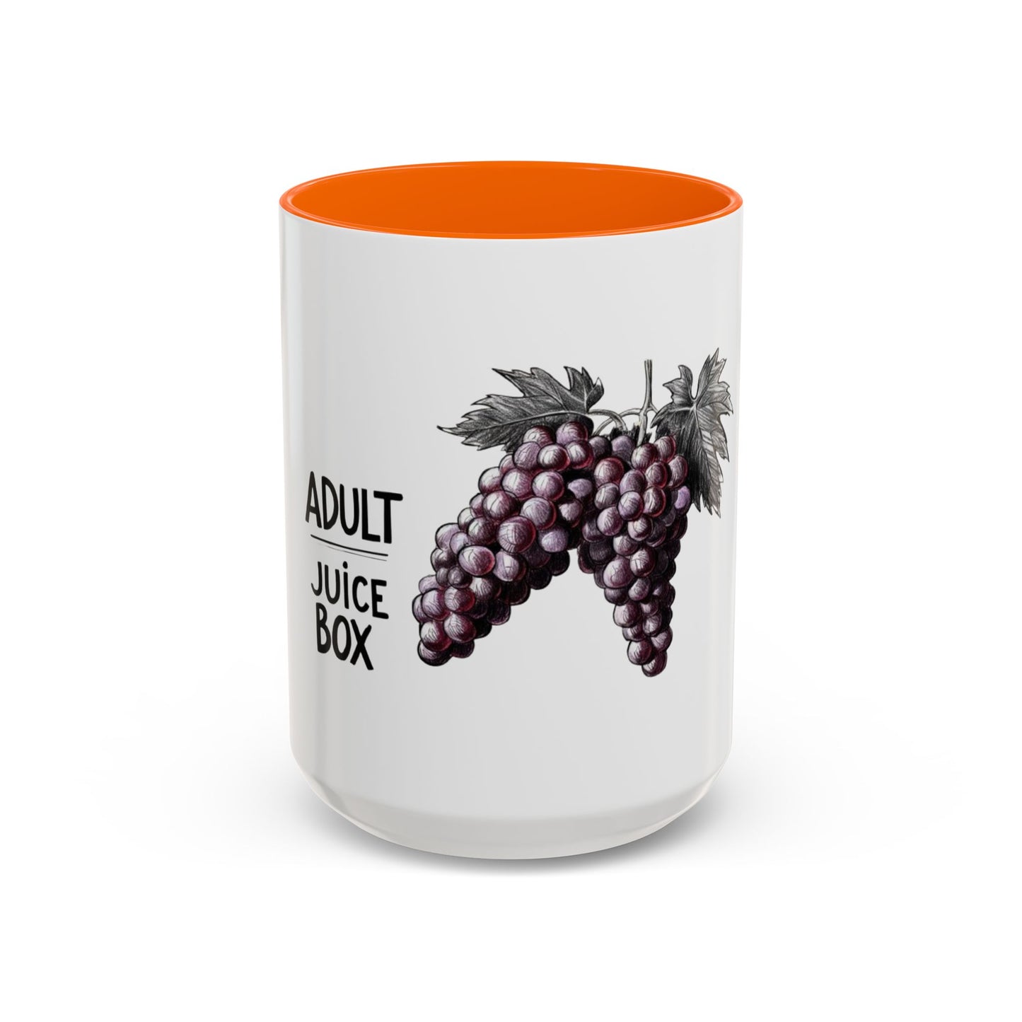 Adult Juice Box Grapes Coffee Mug - Fun & Quirky 11oz/15oz Drinkware